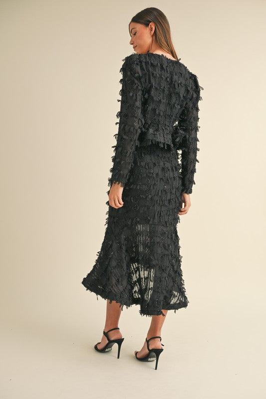 Ruffled Top and Skirt