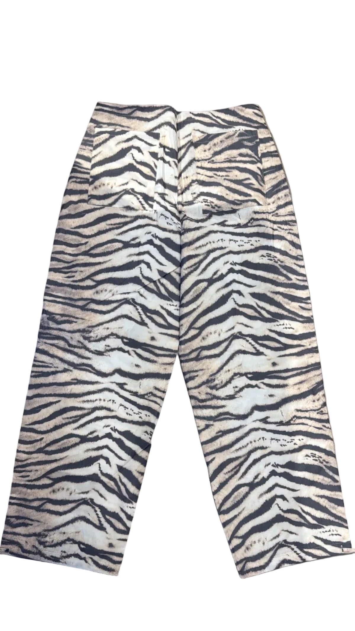 Wild Zebra Wide-Leg Pants