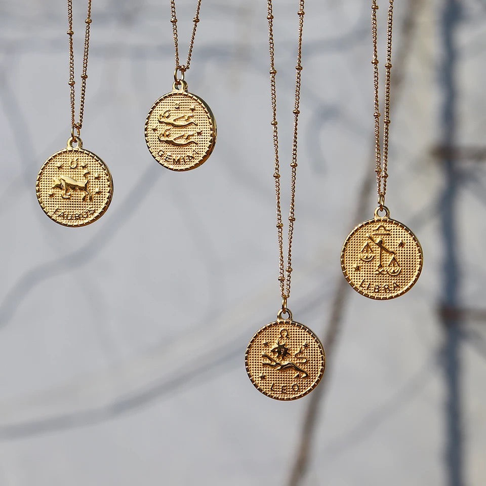 ZODIAC COIN NECKLACE