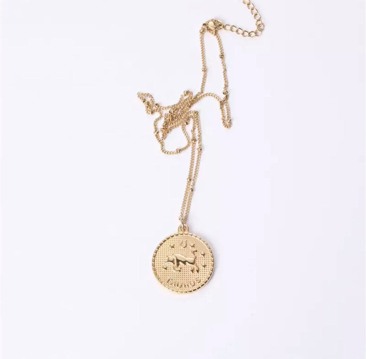 ZODIAC COIN NECKLACE