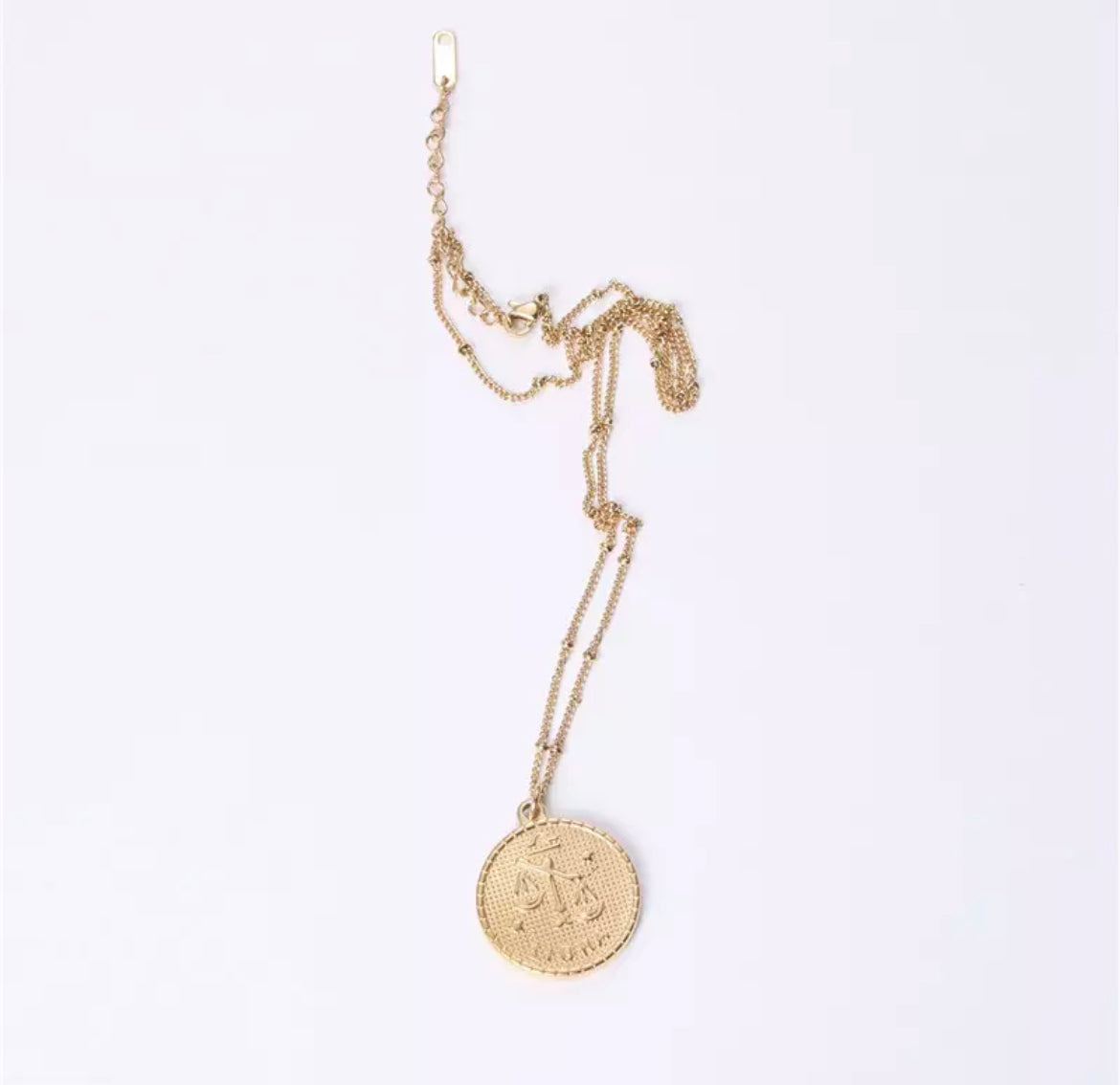 ZODIAC COIN NECKLACE